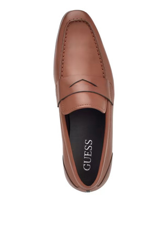 Коричневые классические туфли Guess без шнурков