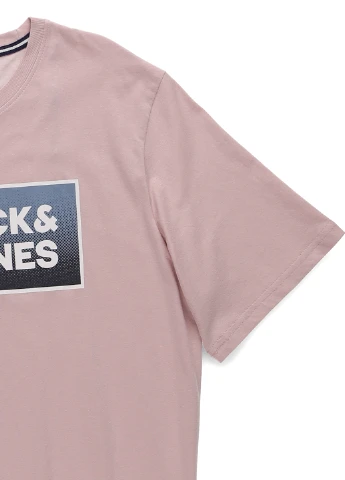 Розовая футболка Jack & Jones
