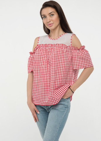 Червона літня блуза Miledi