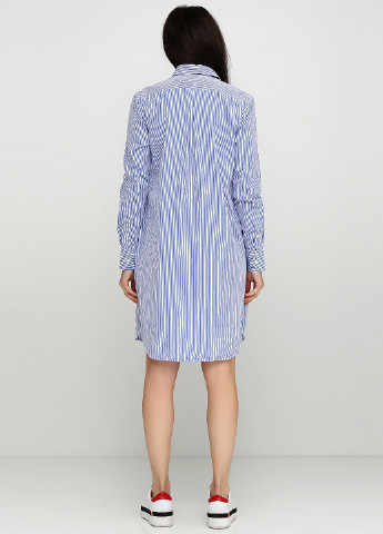 Комбинированное кэжуал платье рубашка Ralph Lauren в полоску