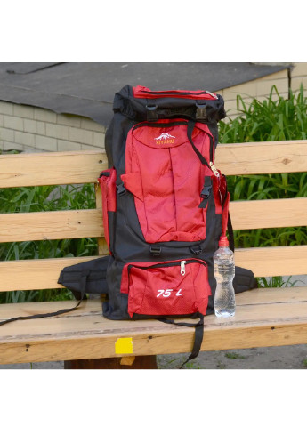 Большой туристический рюкзак для путешествий походов туризма вместительный с поясным перехватом 68х38х15 см (34112-Нов) Unbranded (253638016)