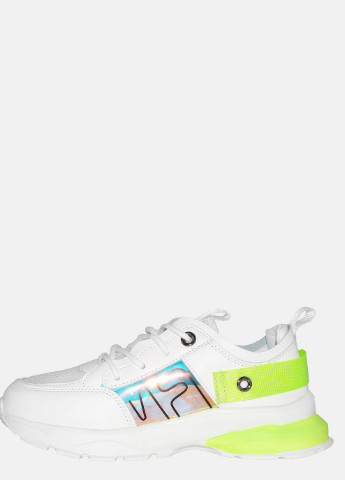 Белые демисезонные кроссовки st3700-8 white-green Stilli