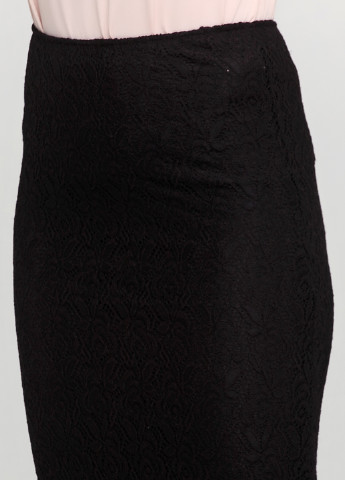 Черная кэжуал однотонная юбка Milla карандаш