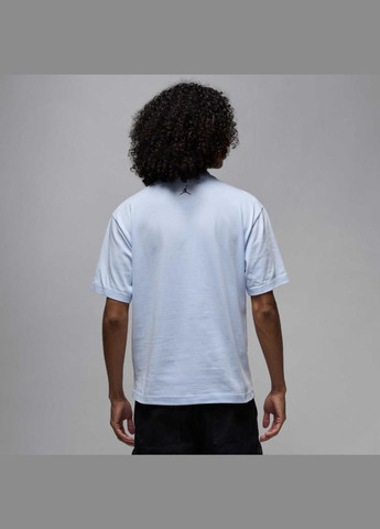 Светло-голубая футболка hj2326-407 Jordan M J BRND BR SNKR PCH SS CRW