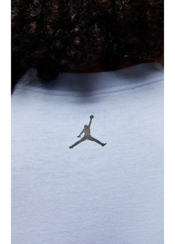 Светло-голубая футболка hj2326-407 Jordan M J BRND BR SNKR PCH SS CRW