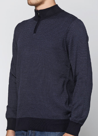 Серо-синий демисезонный свитер Van Cliff