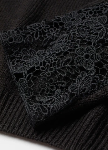 Джемпер с кружевной отделкой H&M (251956950)