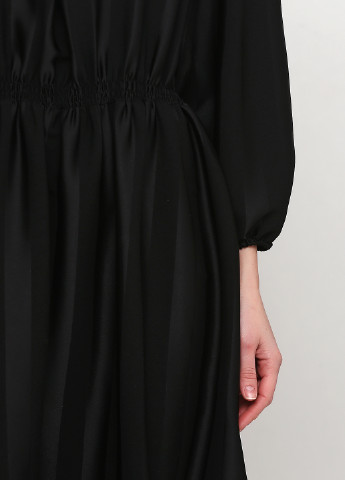 Чорна кежуал плаття, сукня Lumina однотонна