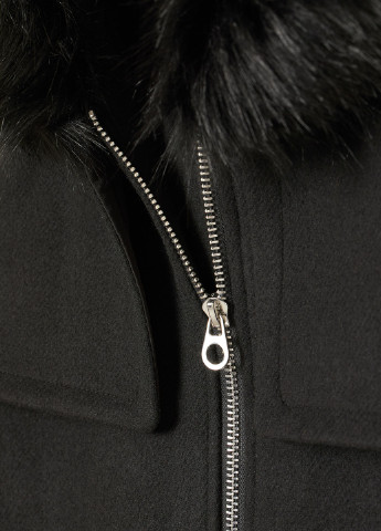 Чорне демісезонне Напівпальто H&M