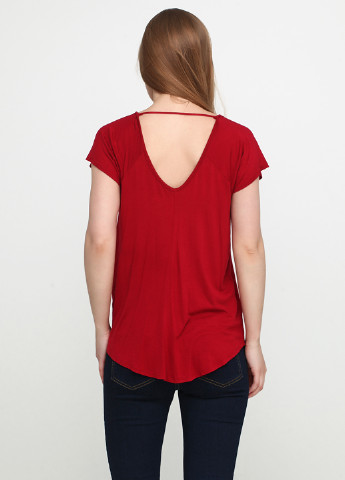 Красная летняя футболка Alya