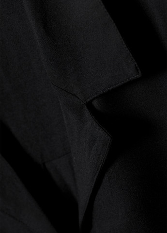 Черная кэжуал рубашка однотонная Monki