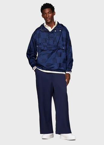Синяя демисезонная ветровка Tommy Jeans