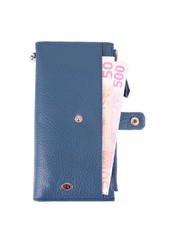 Женский кожаный кошелек 19х9,5х1,8 см ST Leather Accessories (252131693)