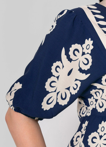 Комбінована кежуал сукня а-силует A'll Posa колор блок