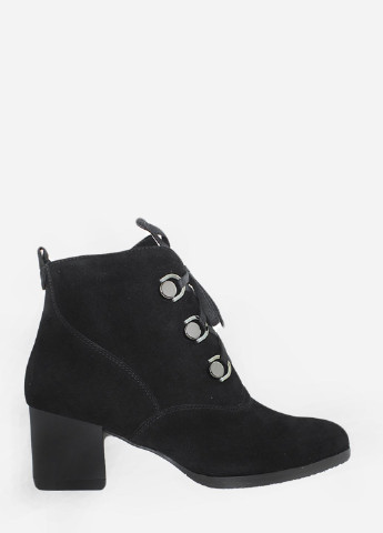 Осенние ботинки rs2007-1-11 черный Scorpion из натуральной замши