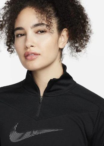 Толстовка FB4687-010 Nike Dri-FIT Swoosh 1/4-Zip Running Top (318277874)