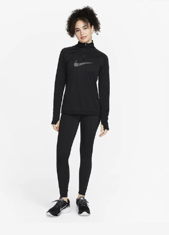 Толстовка FB4687-010 Nike Dri-FIT Swoosh 1/4-Zip Running Top (318277874)