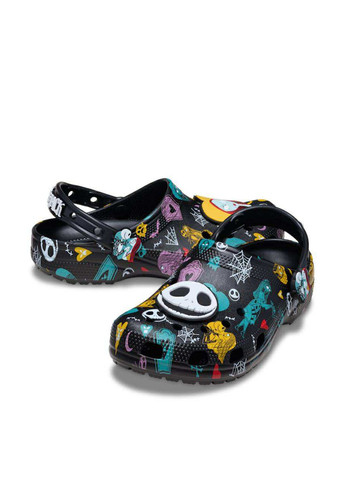 Черные сабо Crocs