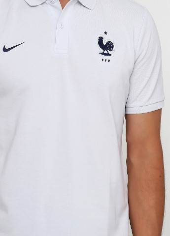 Белая футболка-поло для мужчин Nike