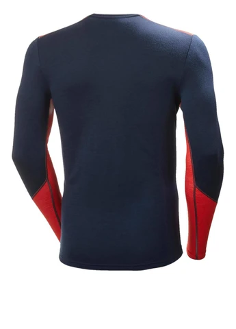 Разноцветный демисезонный спортивный лонгслив Helly Hansen колор блок