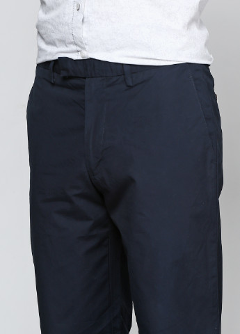 Темно-синие кэжуал демисезонные со средней талией брюки Dockers