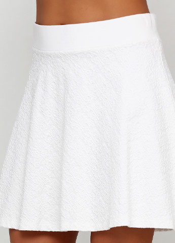 Молочная кэжуал с рисунком юбка Object клешированная