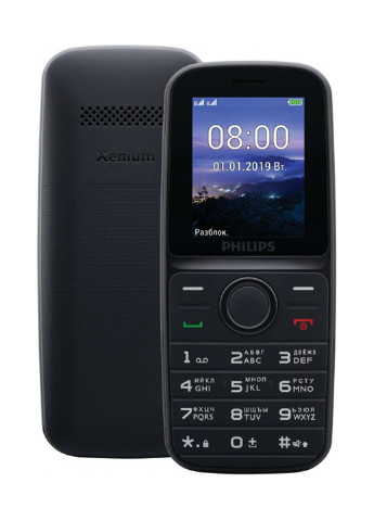 Мобильный телефон Philips xenium e109 black (132703170)