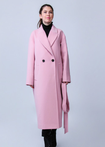 Рожеве демісезонне Демісезонне пальто рожеве O`zona milano