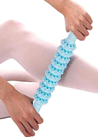 Ручний масажер ролер для йоги та фітнесу, 38х5 см TV-magazin (293107083)