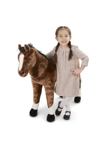 М'яка іграшка Гігантська плюшевий кінь, 100 см (MD12105) Melissa&Doug (252248226)