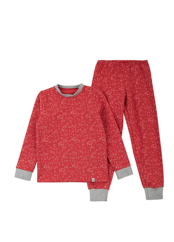 Темно-красная всесезон пижама (свитшот, брюки) свитшот + брюки ArDoMi