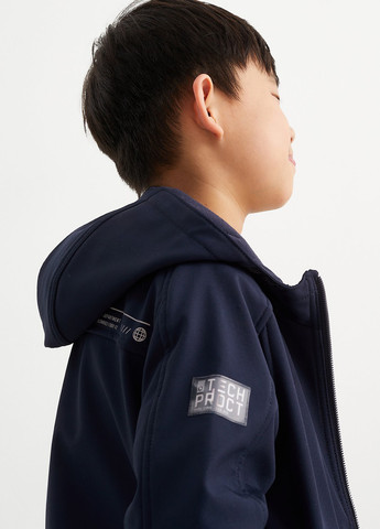 Темно-синя демісезонна куртка C&A