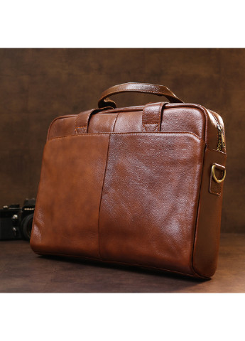 Чоловіча шкіряна ділова сумка для ноутбука 38х29х8 см Vintage (253491020)