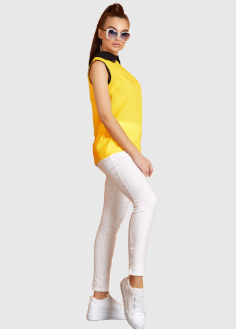 Желтая летняя блуза ST-Seventeen