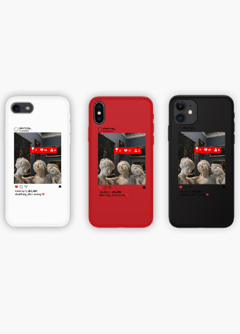 Чехол силиконовый Apple Iphone 11 Pro Max Скульптуры в Instagram Ренессанс (Renaissance) (9232-1589) MobiPrint (219517747)