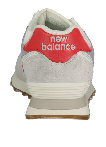 Светло-серые всесезонные кроссовки New Balance