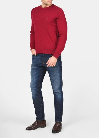 Бордовый зимний джемпер Harmont & Blaine