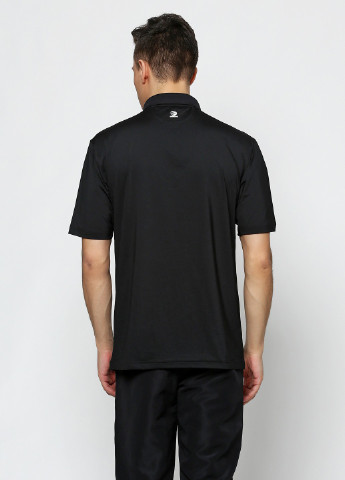 Черная футболка-поло для мужчин Adidas Porsche Design однотонная