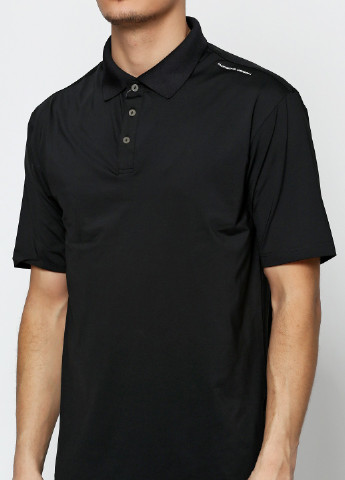 Черная футболка-поло для мужчин Adidas Porsche Design однотонная