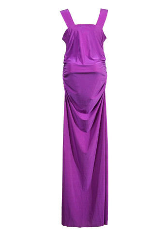 Фиолетовое вечернее платье Bellezza однотонное