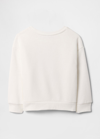 Gap свитшот персонажи белый кэжуал хлопок, трикотаж с начесом