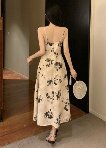 Летний женский сарафан SHEIN в цветочек