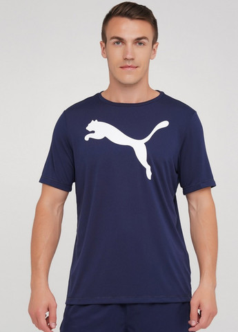 Синяя футболка Puma ACTIVE Big Logo Tee