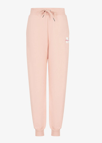 Светло-розовые спортивные демисезонные джоггеры брюки Armani Exchange