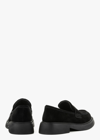Le'BERDES Туфлі лофери чорний з натуральна замша, україна — демісезон (322088037)