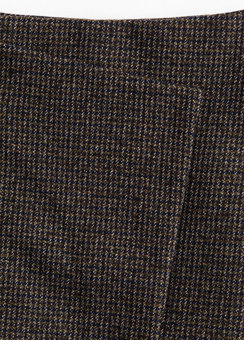 Разноцветная кэжуал меланж юбка H&M на запах