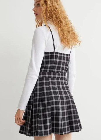 Летний женский сарафан H&M в клеточку