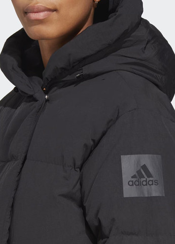 Чорний демісезонний Пуховик adidas