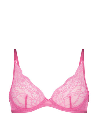 Рожевий бралетт бюстгальтер Hunkemoller з кісточками поліамід