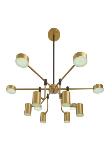 Світильник стельовий підвісний BR-01 622S/12 LED 84W WW+NW+CW BK/G Brille (251904449)